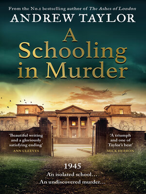 cover image of A Schooling in Murder